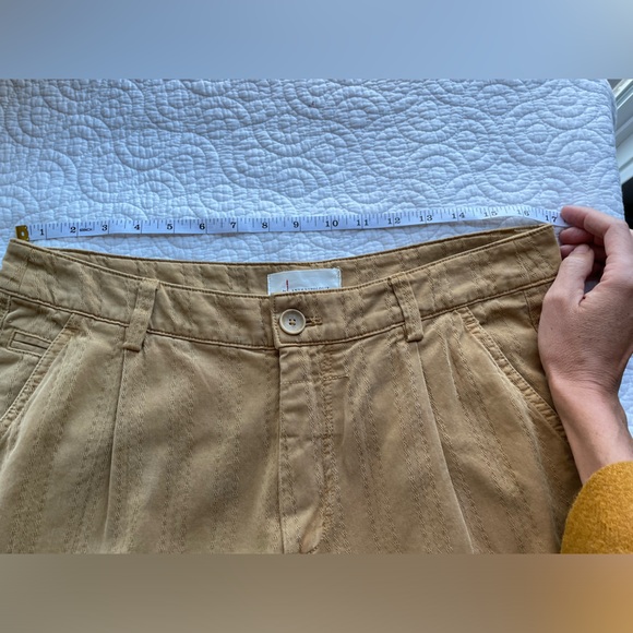 Anthropologie Embrioded Tan Pants - Picture 8 of 11